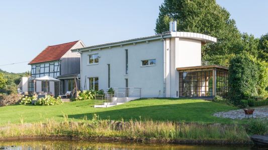 Exklusive Veranda aus Eichenholz, Witten (Dld) | Bronkhorst Gartenhaus