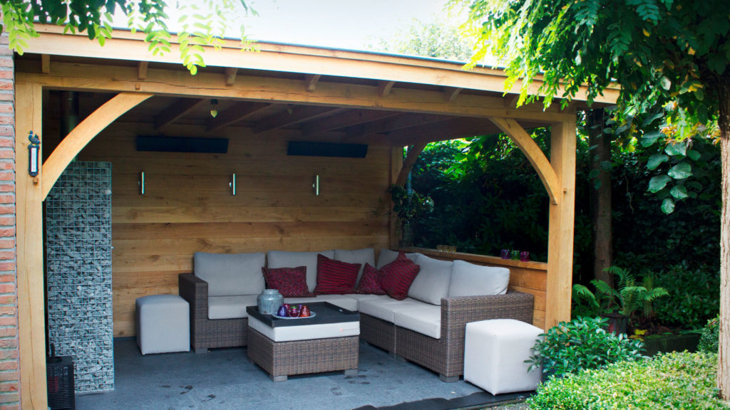 Veranda aus nachhaltigem Eichenholz, Soest | Bronkhorst Gartenhaus