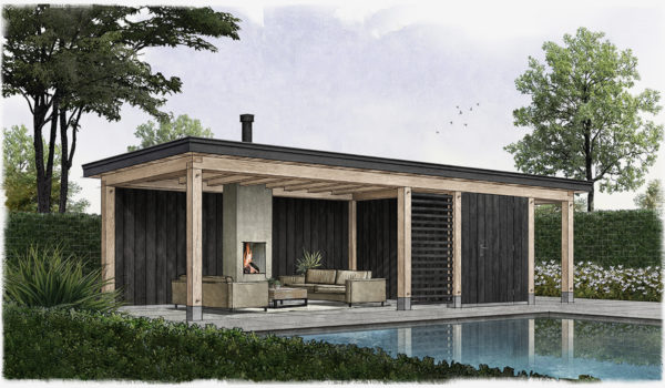 Poolhaus Bronkhorst Gartenhaus